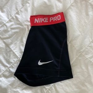 Used Nike shorts XS spandex Nike-Pros